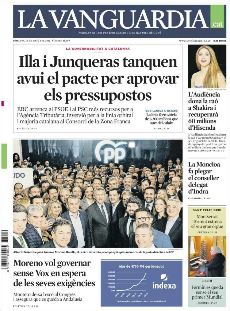 'La Vanguardia', 19 de maig de 2026