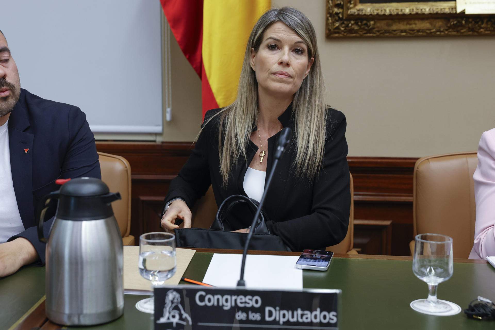 Vilaplana explota en el Congreso por las insinuaciones de la comida con Mazón: "Me siento juzgada"