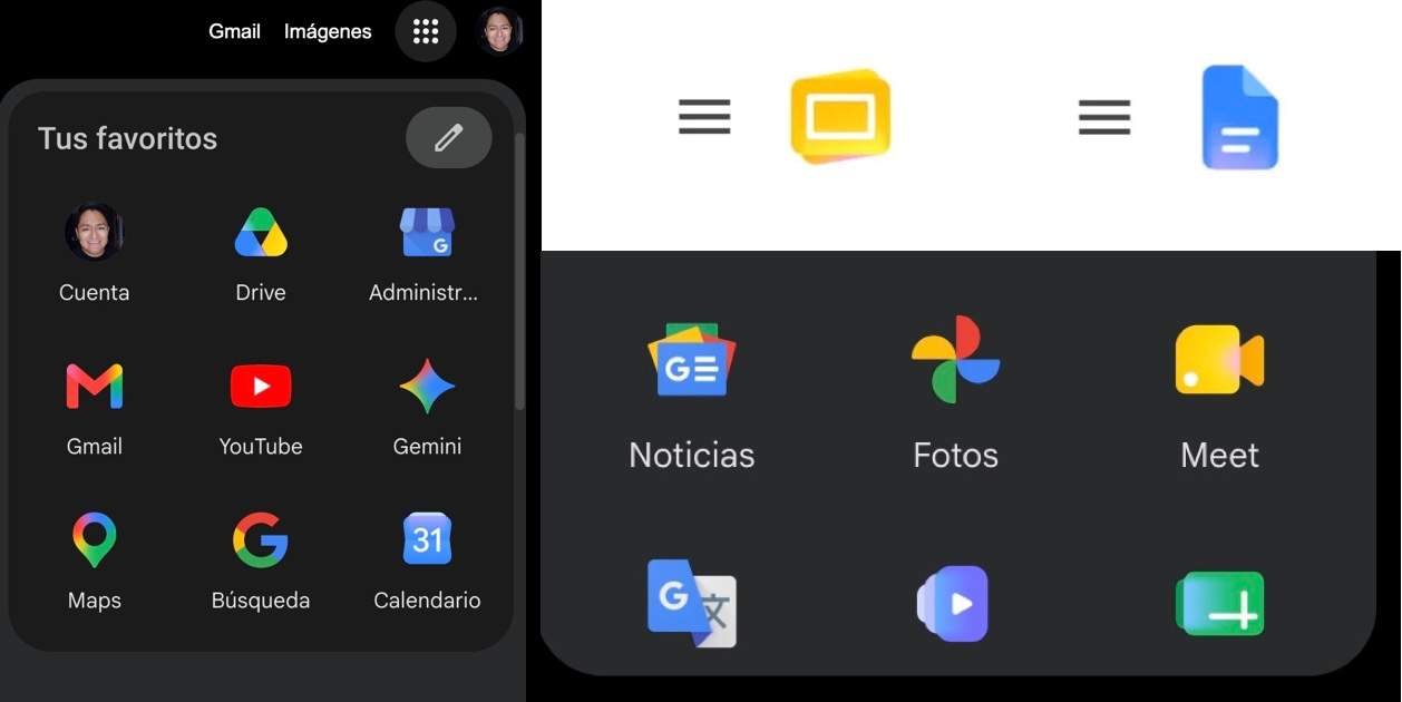 Google actualitza les icones de totes les seves apps mostrant el seu nou estil de disseny