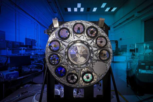 Rueda de ensamblaje del telescopio Nancy Grace Roman Rueda de ensamblaje del telescopio Nancy Grace Roman