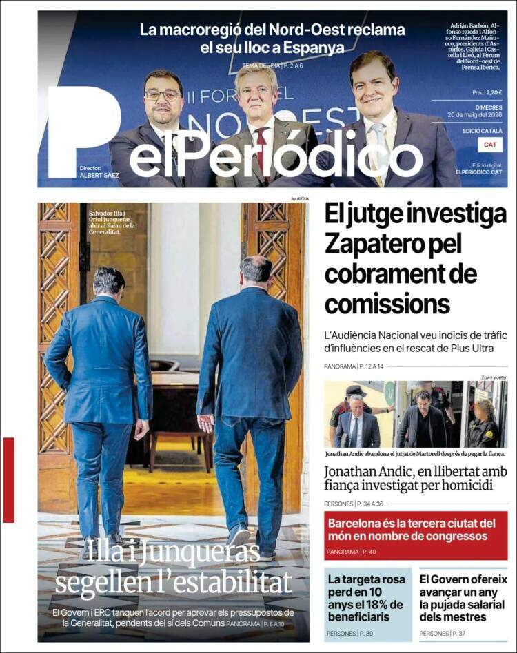 'El Periódico', 20 de maig de 2026