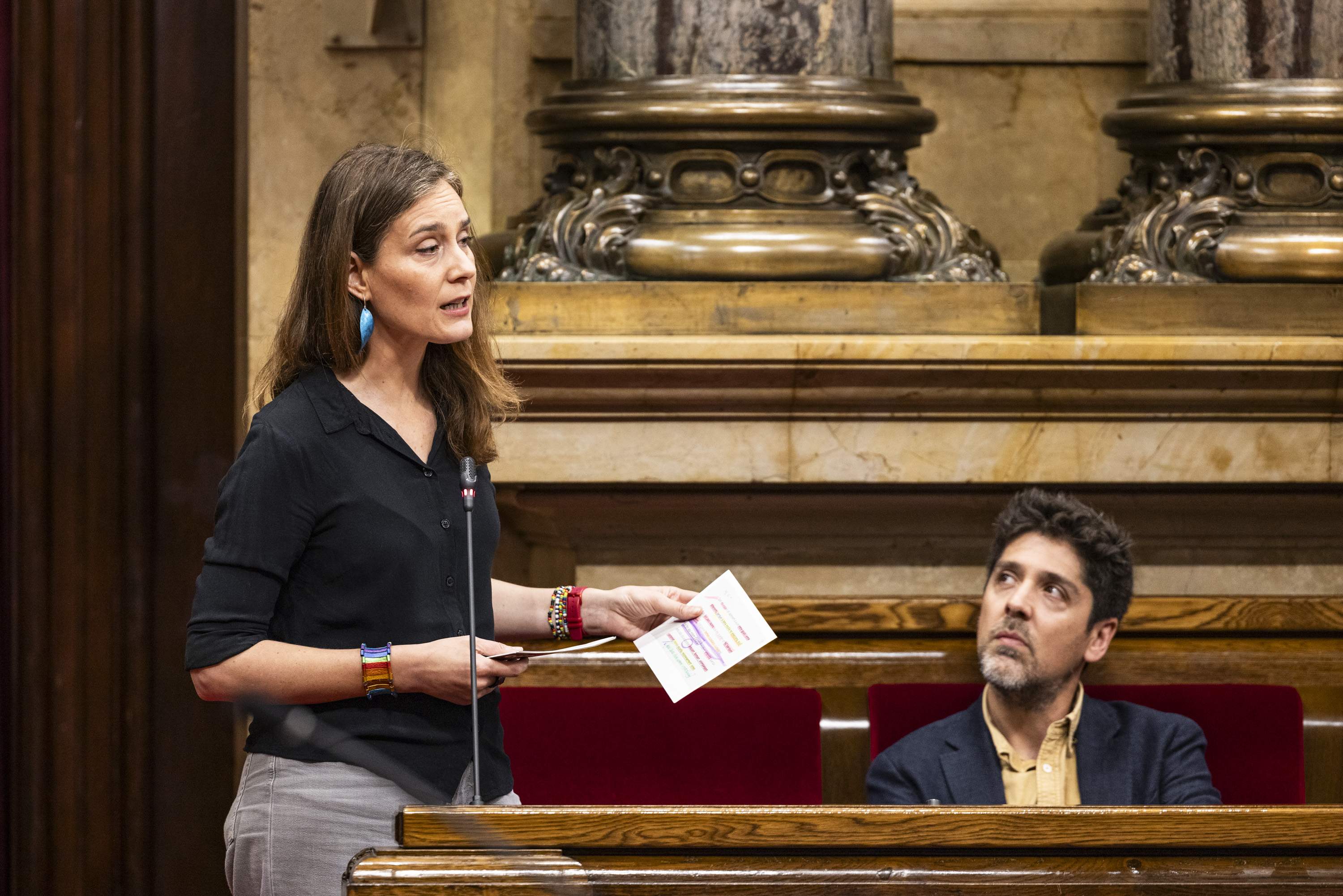 Albiach insta a Junts a negociar la llei contra la "compra especulativa" d'habitatge