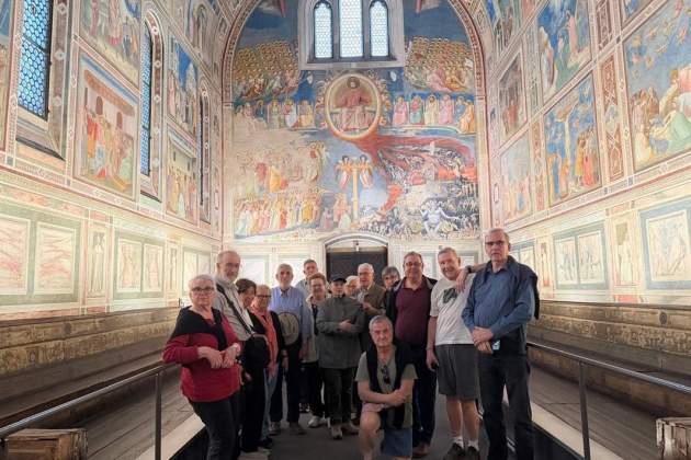 4. Pàdua. Capella dels Scrovegni. Giotto sotto la stelle. Cedida José Luis Marro