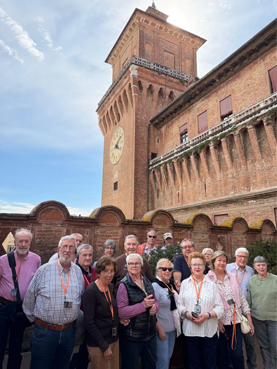 6. Ferrara. Castell dels Este. Terrassa dels Tarongers. Cedida José Luis Marro