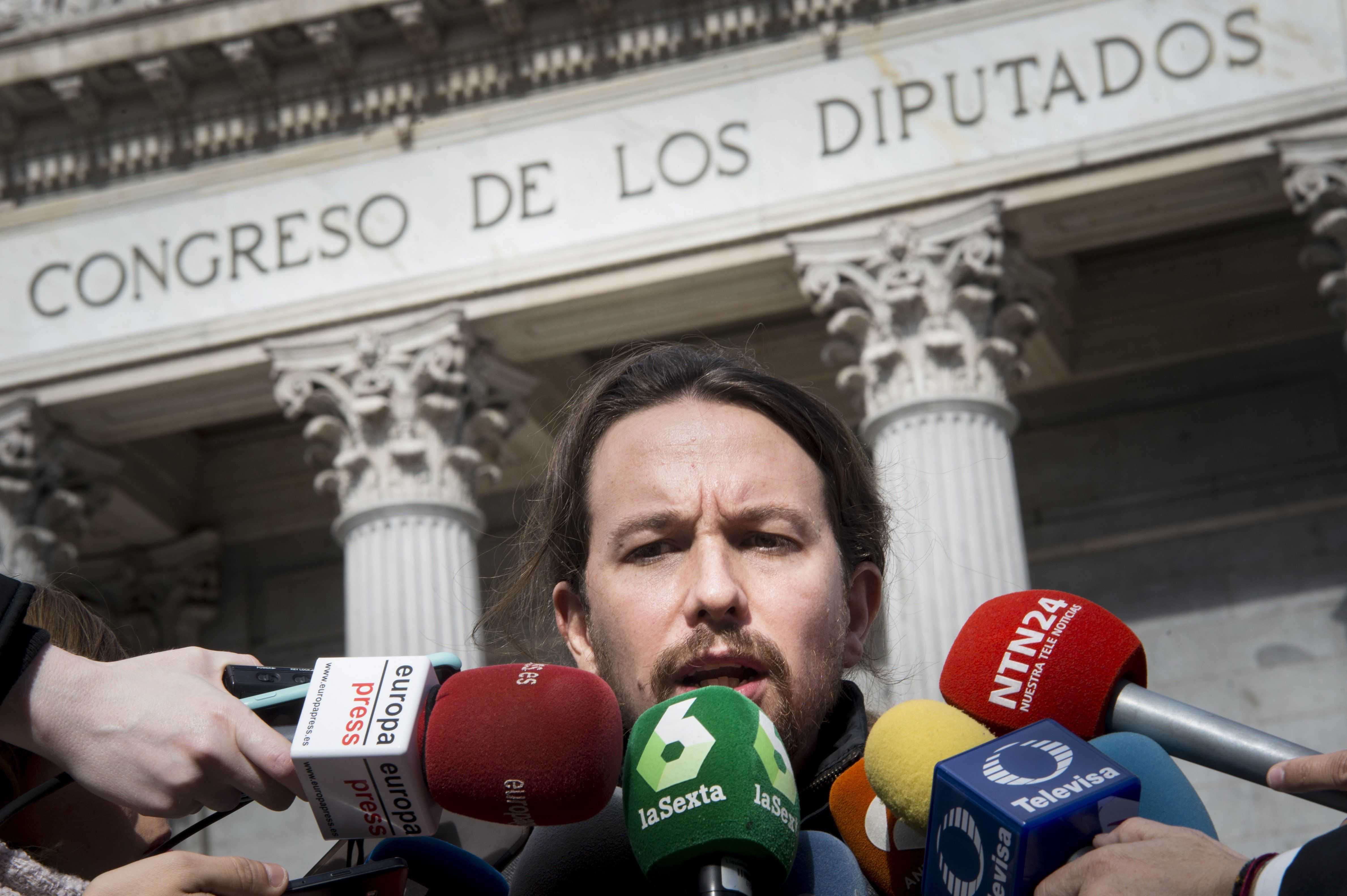 Iglesias reprocha a Díaz las declaraciones en que comparaba a Trump y Podemos