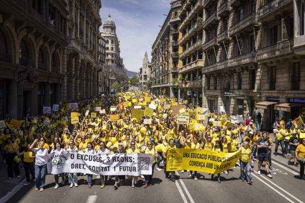 Manifestación educación 0-3 / Foto: Carlos Baglietto