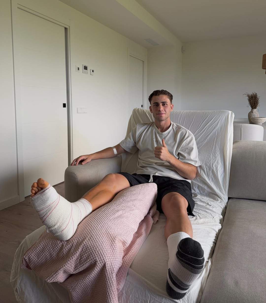 El mensaje de Fermín después de la operación que le deja sin Mundial: "La vida y el fútbol son crueles"