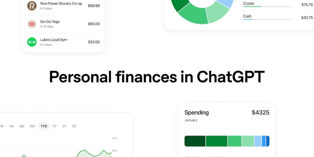 ChatGPT podrá ver tus cuentas bancarias, ¿lo permitirás a cambio de un análisis de tus finanzas?