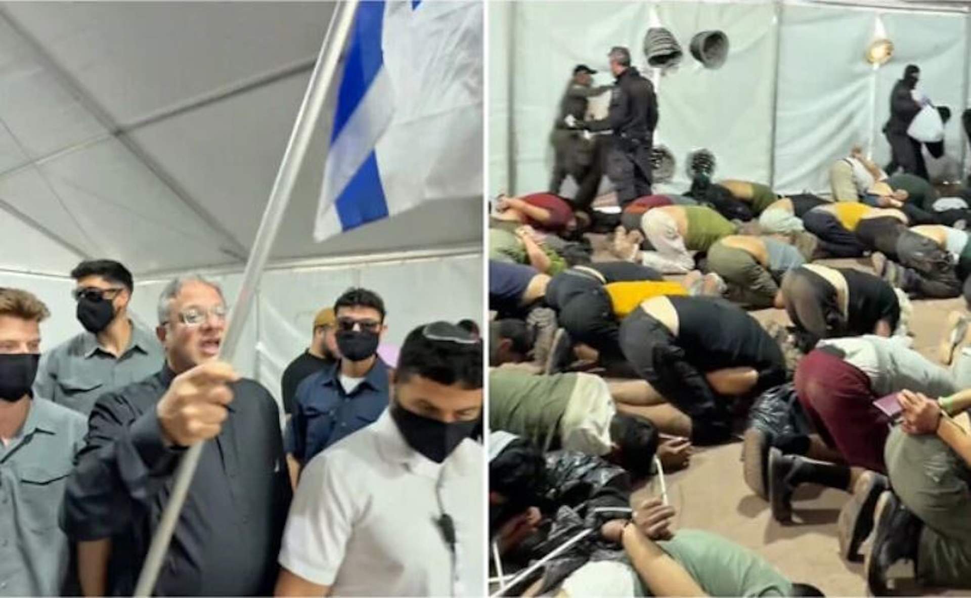 Indignació mundial pel vídeo del ministre ultra Ben Gvir humiliant els activistes detinguts de la flotilla