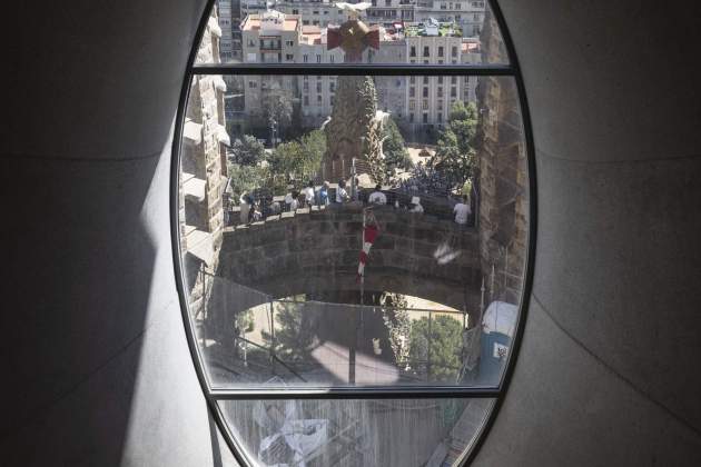 Torre Verge Maria, prèvia al acte de benedicció de la Torre de Jesucrist amb el Papa / Foto: Carlos Baglietto Torre Verge Maria, prèvia al acte de benedicció de la Torre de Jesucrist amb el Papa / Foto: Carlos Baglietto
