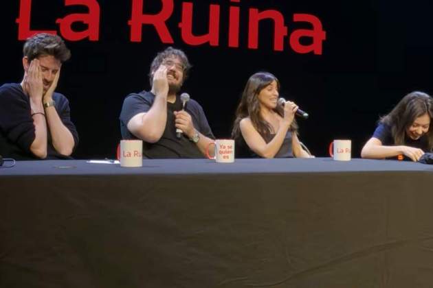 Anna Castillo, amb Macarena García, Tomàs Fuentes i Ignasi Taltavull a 'La Ruina'22 Anna Castillo, amb Macarena García, Tomàs Fuentes i Ignasi Taltavull a 'La Ruina'22