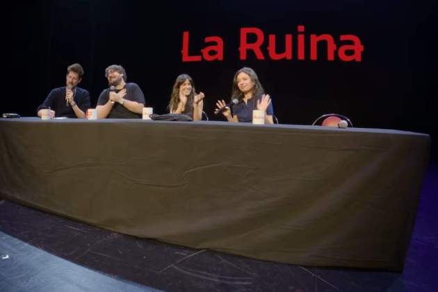 Anna Castillo, amb Macarena García, Tomàs Fuentes i Ignasi Taltavull a 'La Ruina'3 Anna Castillo, amb Macarena García, Tomàs Fuentes i Ignasi Taltavull a 'La Ruina'3
