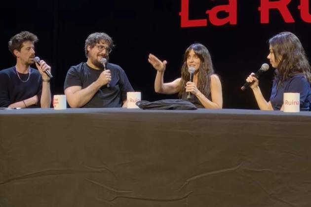 Macarena García, recordant el seu moment d'angoixa en una atracció Macarena García, recordant el seu moment d'angoixa en una atracció