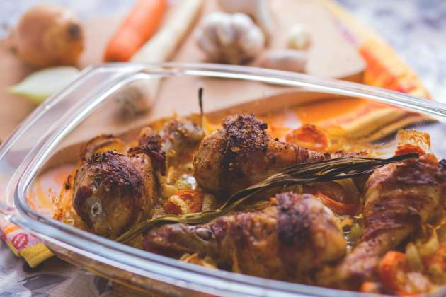 Pollastre al forn. Foto: Pexels Pollastre al forn. Foto: Pexels