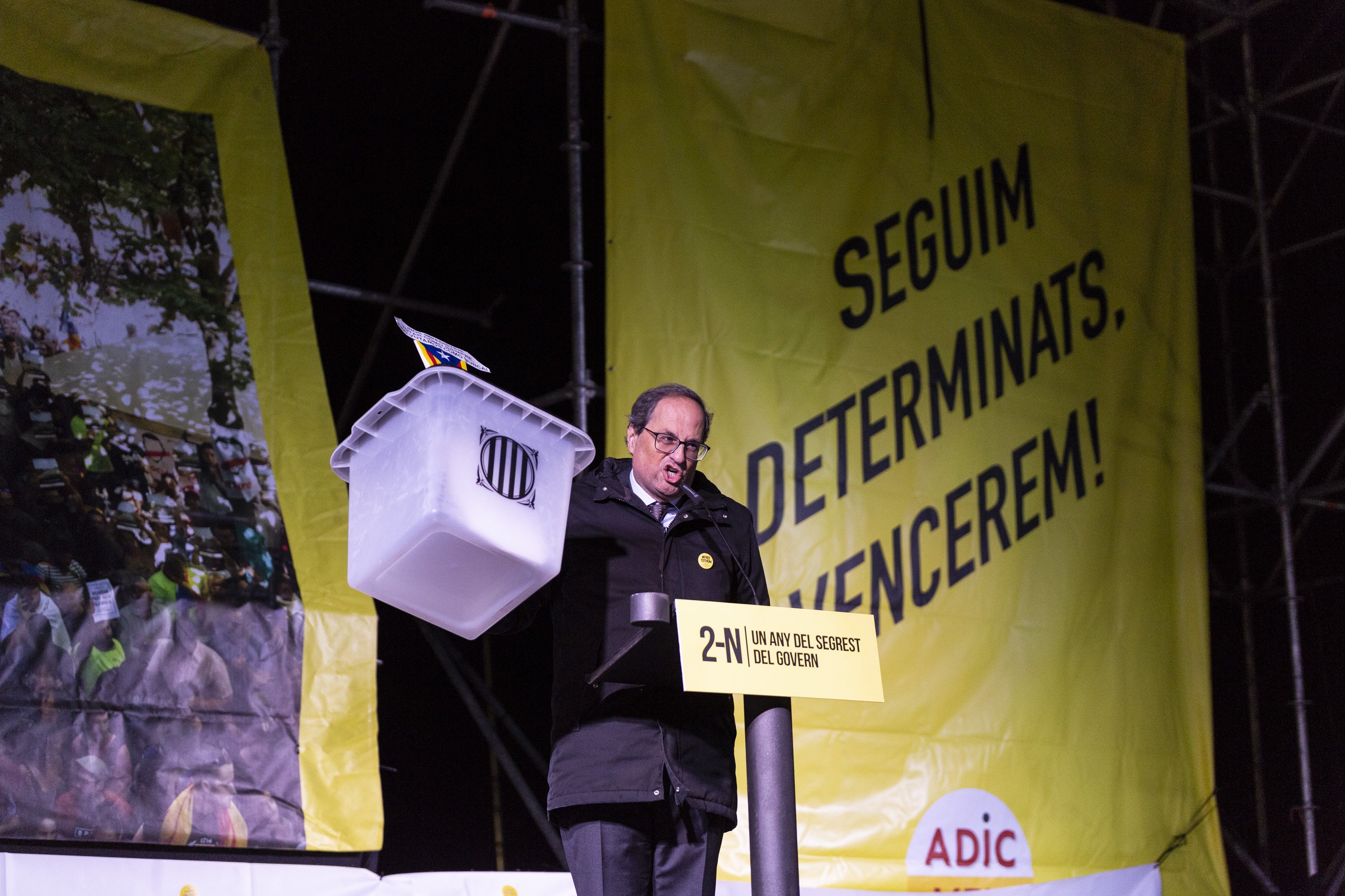 Torra, a Sánchez ante la petición de penas: "Le retiramos el apoyo y no votaremos los presupuestos"