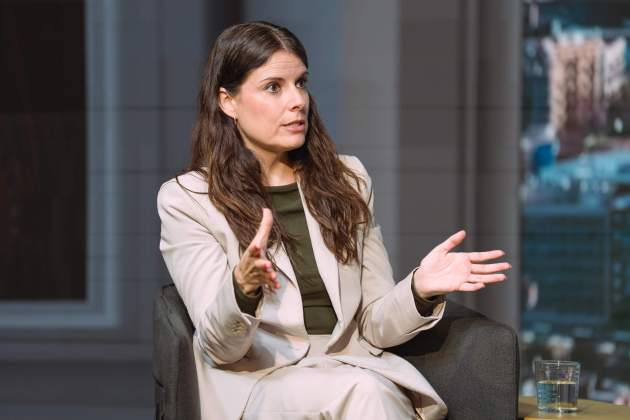 Mònica Sales, presidenta del grup parlamentari de Junts / Marc Font Mònica Sales, presidenta del grup parlamentari de Junts / Marc Font