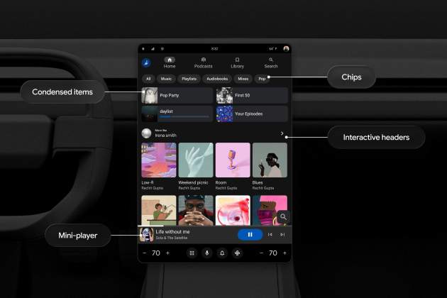 Actualitzacions d'Android Auto
