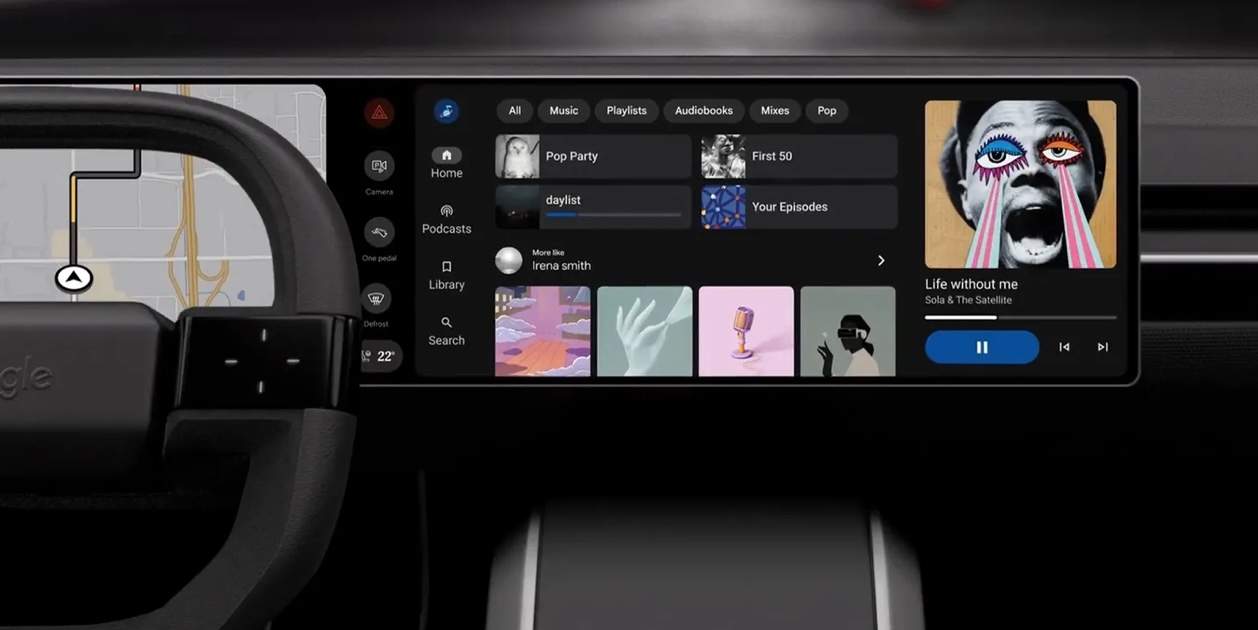 Google presenta un nuevo rediseño de Android Auto