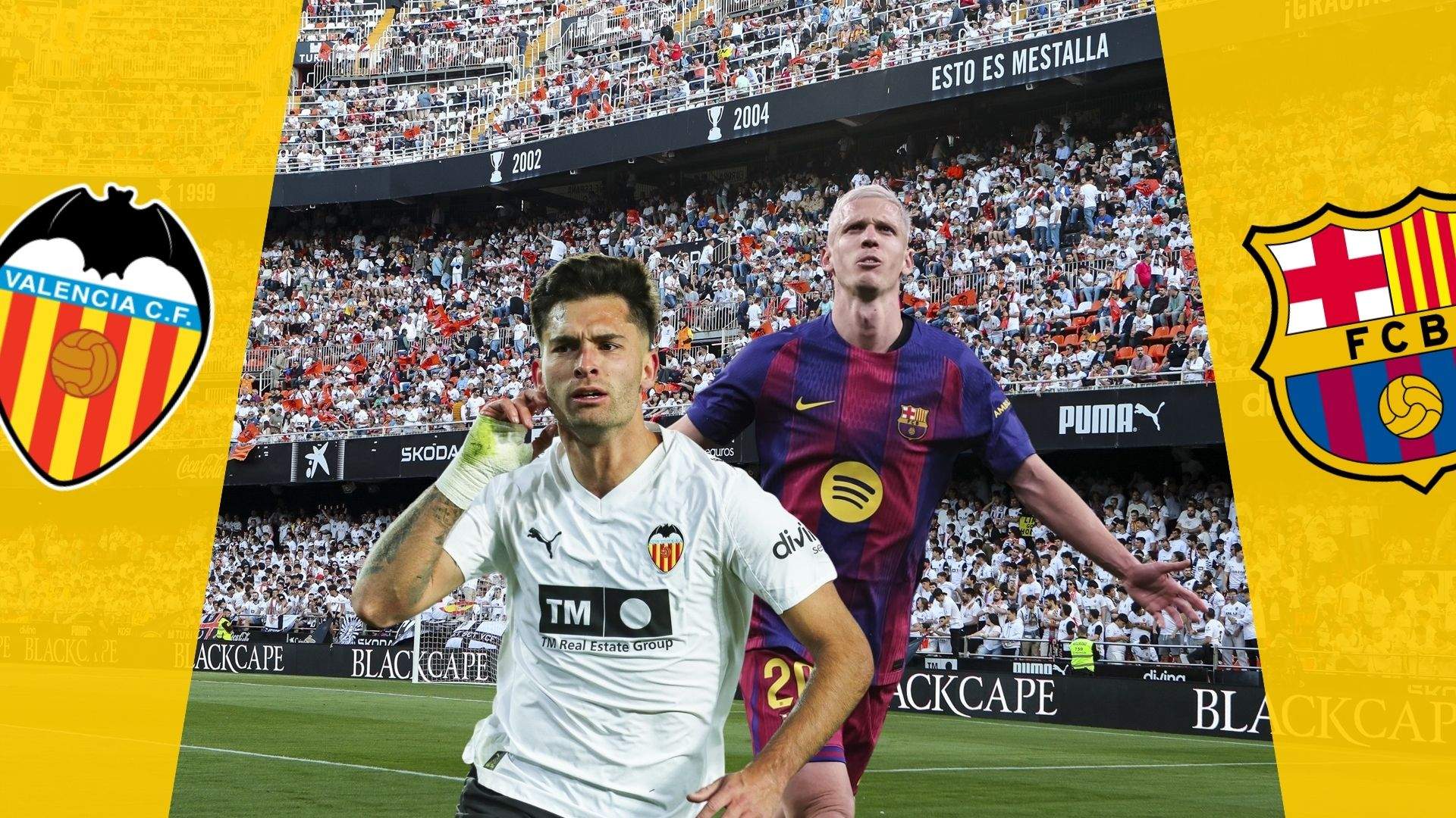 Valencia - Barça: horario y dónde ver hoy el partido por TV de la 38.ª jornada de LaLiga EA Sports