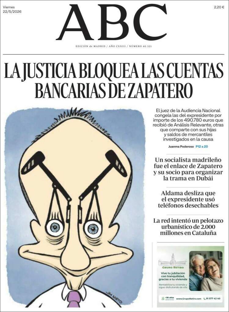 'ABC', 22 de maig de 2026