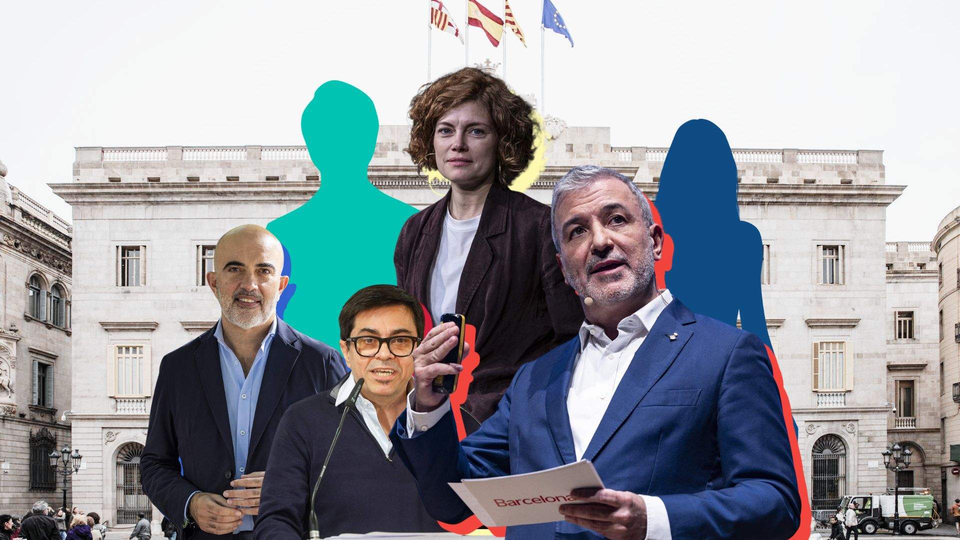 D'aquí a un any, eleccions municipals: Collboni, Pisarello i Alamany esperen el candidat de Junts