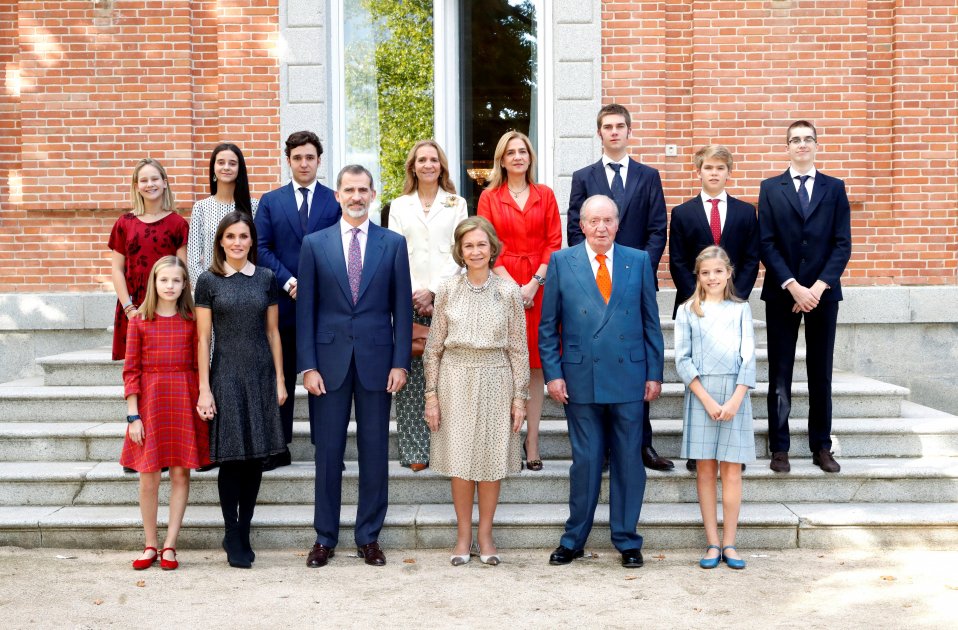 familia reial complet sofia 80 anys  EFE