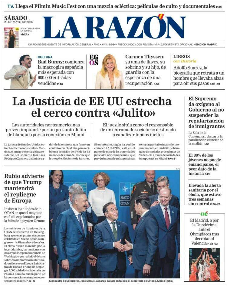 'La Razón' 23 'La Razón' 23