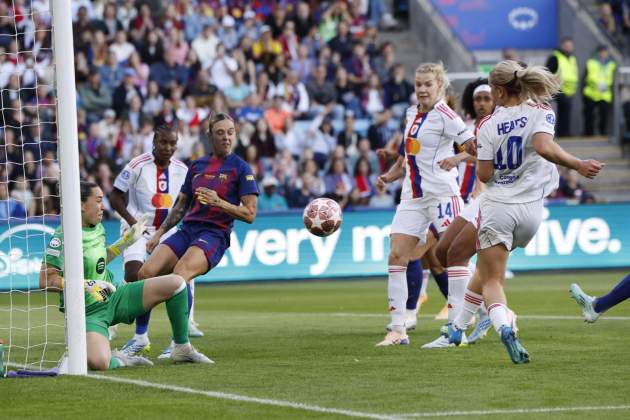 Barça femenino OL Lyonnes / Foto: EFE