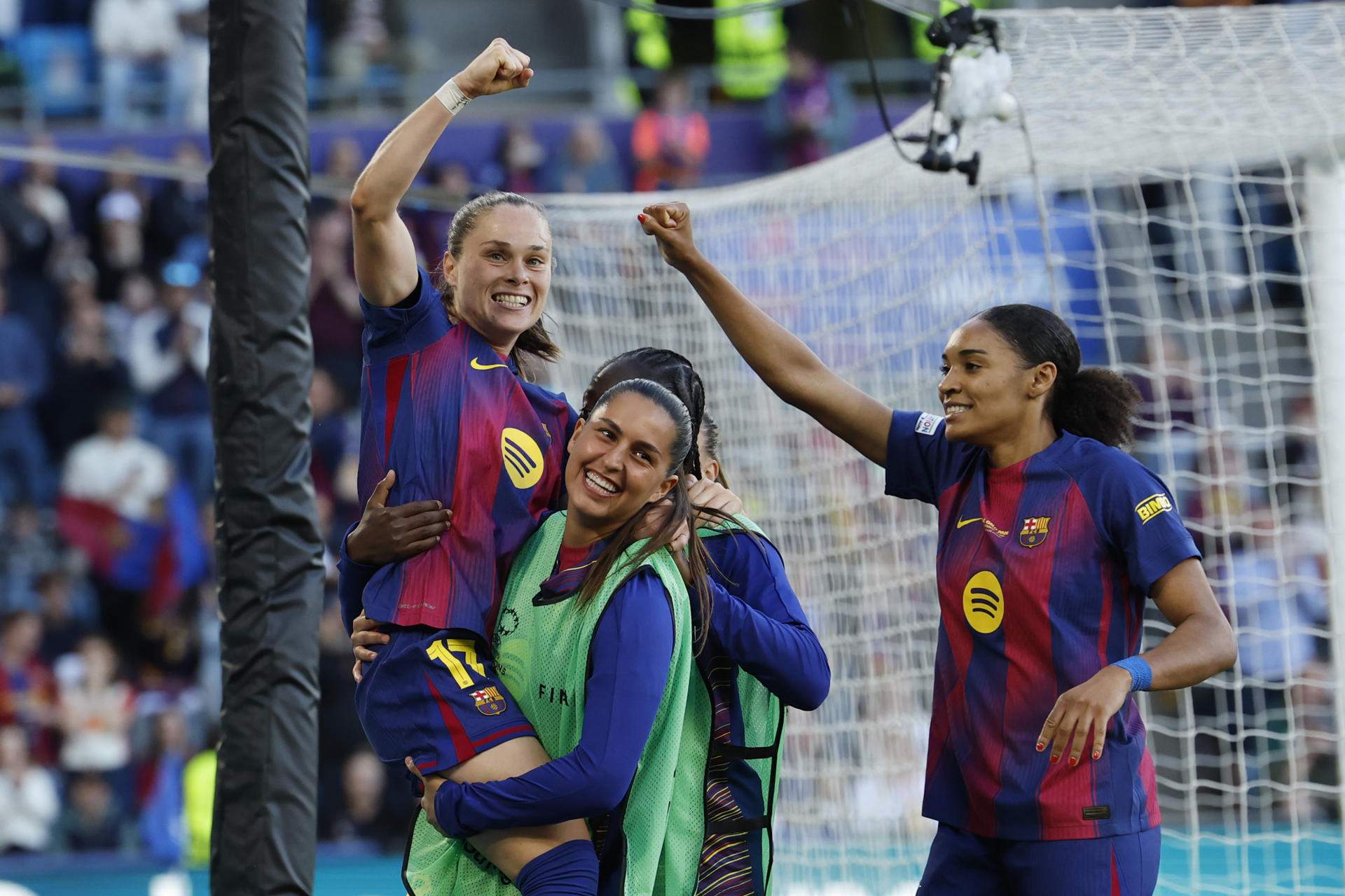 El Barça engrandeix el seu palmarès a la Champions femenina i desafia l’hegemonia històrica del Lió