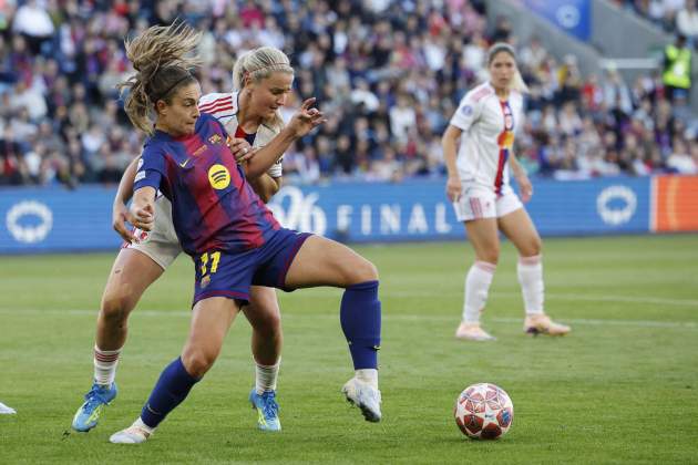 Alexia Putellas Lindsey Heaps Barça femenino OL Lyonnes