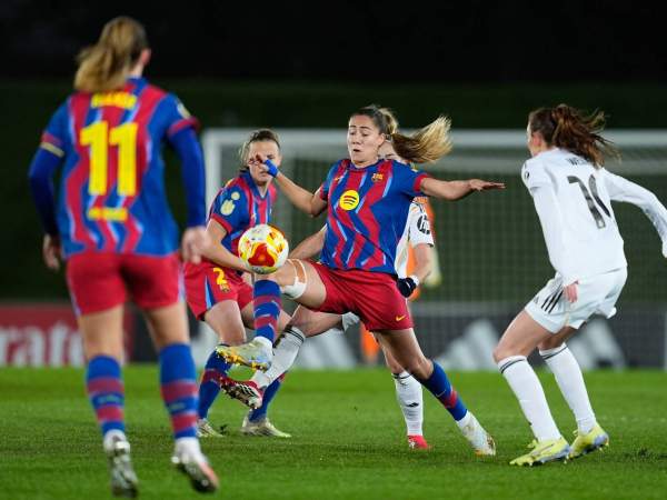 EuropaPress 7268824 laia aleixandri lopez of fc barcelona in action during the spanish women EuropaPress 7268824 laia aleixandri lopez of fc barcelona in action during the spanish women