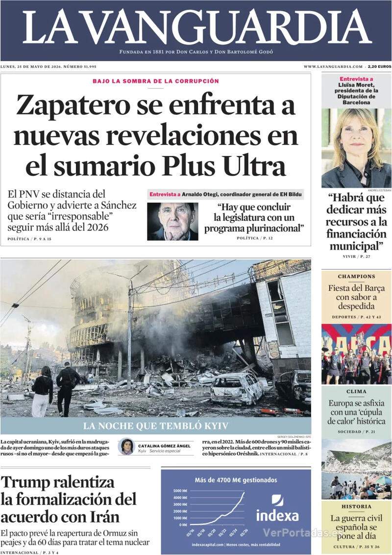'La Vanguardia' 25 'La Vanguardia' 25