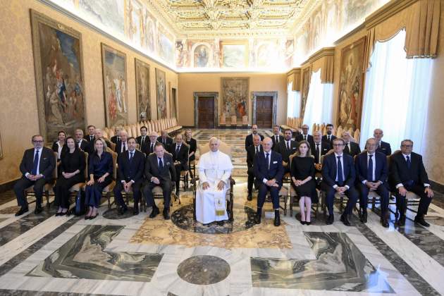La delegació del Círculo Ecuestre al Vaticà / Círculo Ecuestre