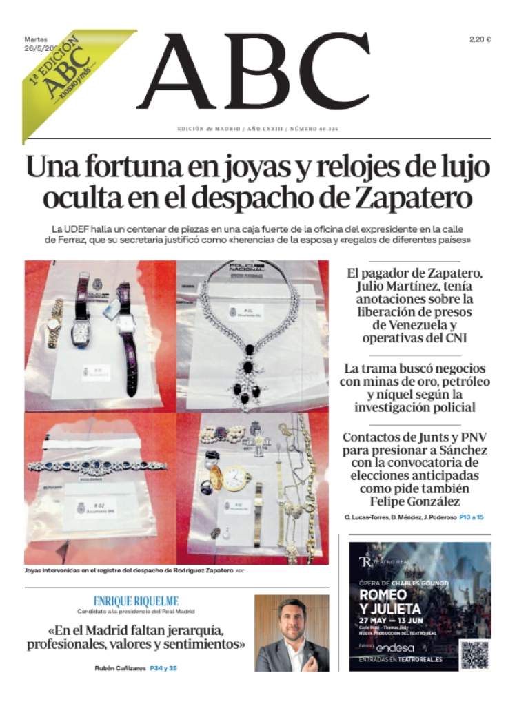 'ABC', 26 de maig de 2026 'ABC', 26 de maig de 2026