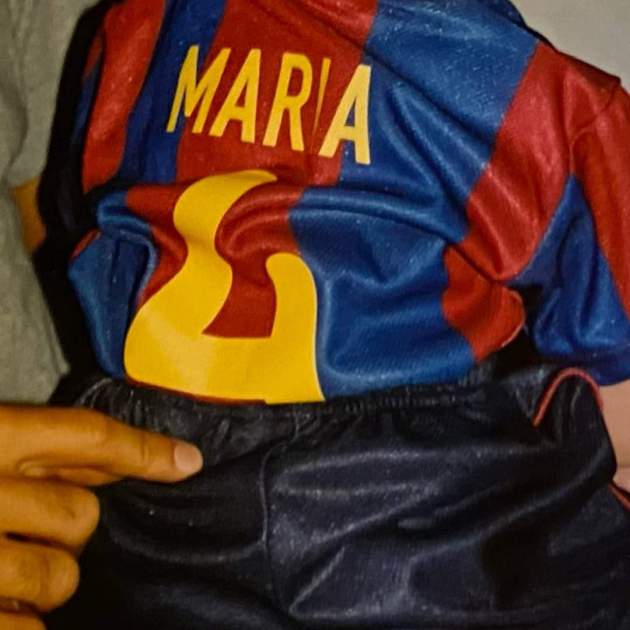 Fotos de Maria Guardiola vestida del Barça / Instagram Fotos de Maria Guardiola vestida del Barça / Instagram