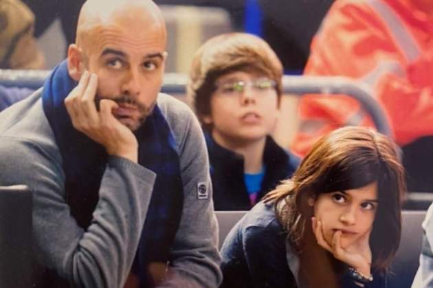 Pep Guardiola amb la seva filla Maria / Instagram Pep Guardiola amb la seva filla Maria / Instagram