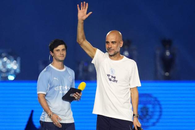EuropaPress 7550472 25 may 2026 united kingdom manchester manchester city manager pep guardiola EuropaPress 7550472 25 may 2026 united kingdom manchester manchester city manager pep guardiola