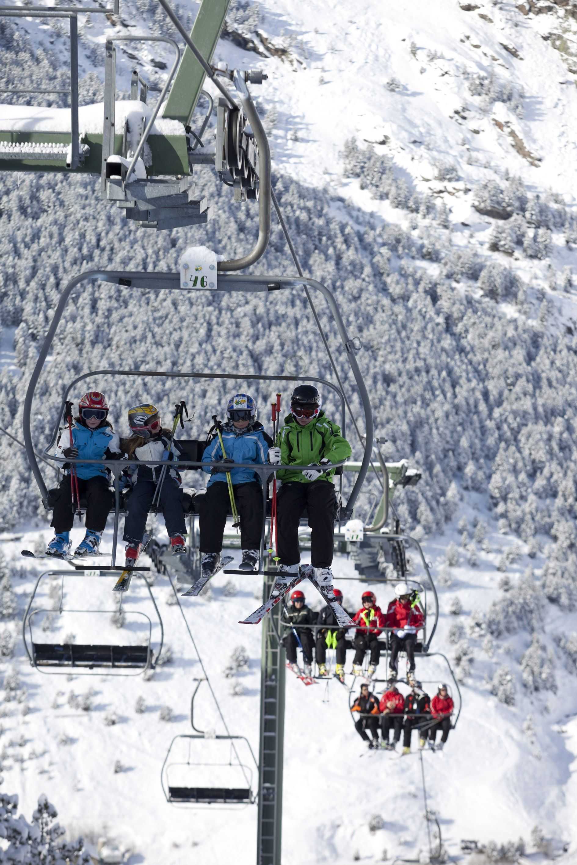 Las estaciones de esquí de FGC cierran la temporada con un 28% más de visitantes