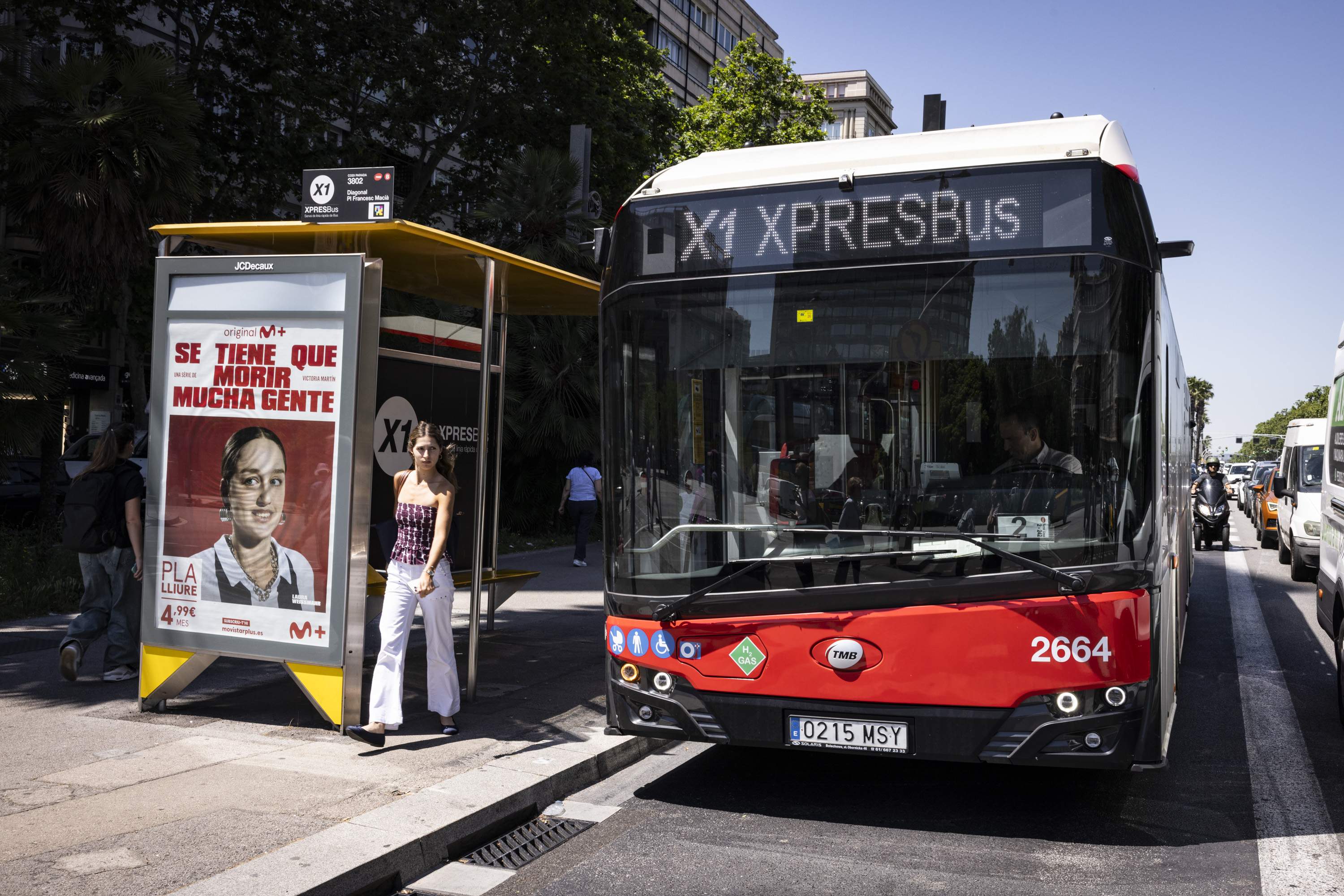 TMB allarga la línia exprés X1 per la Diagonal i anuncia nous serveis a la Meridiana i la Marina