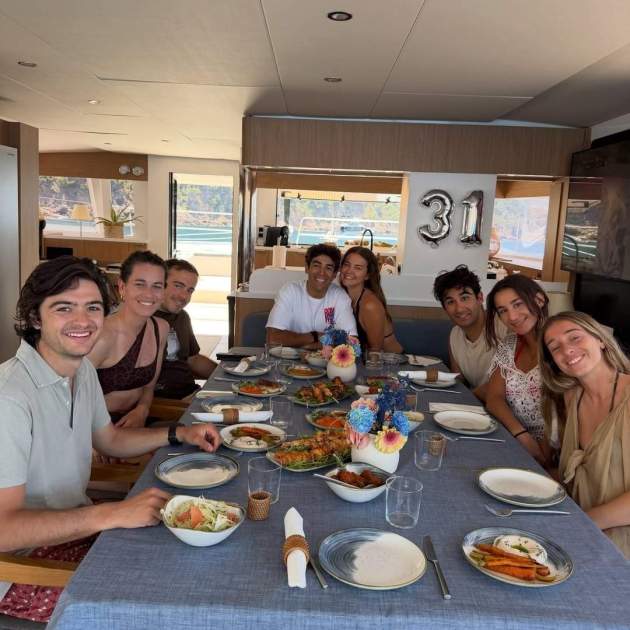 Joan Verdú celebrant el seu aniversari amb amics a Mallorca / Instagram Joan Verdú celebrant el seu aniversari amb amics a Mallorca / Instagram