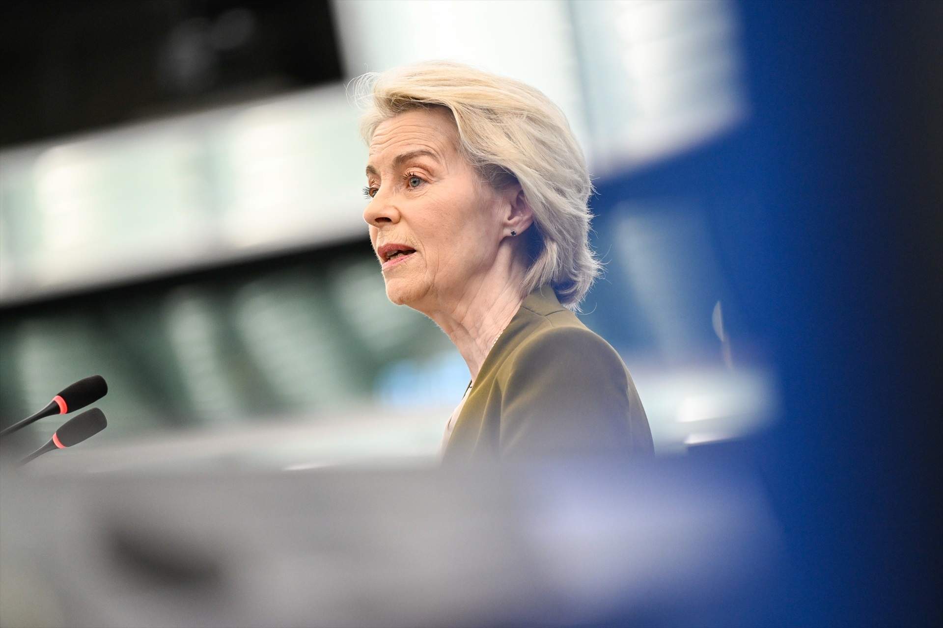 Ursula Von der Leyen, presidenta Comissió Europea / Laurie Dieffembacq / Europa Press