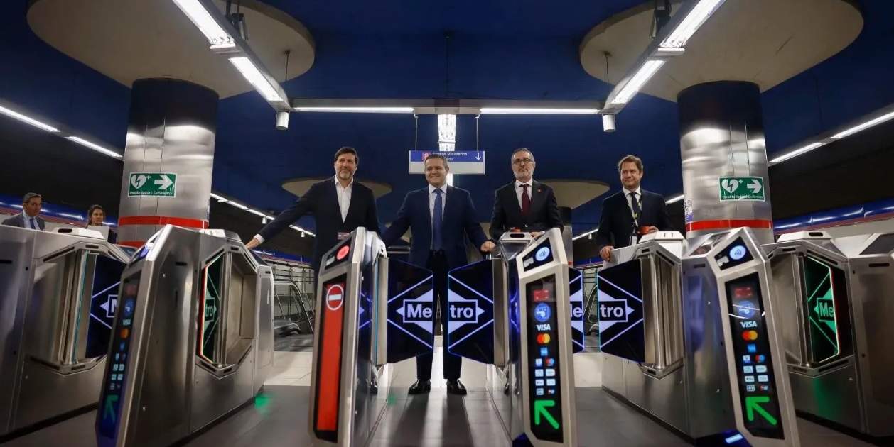 Ya podras pagar con tarjeta bancaria o el movil tu boleto del metro en Madrid