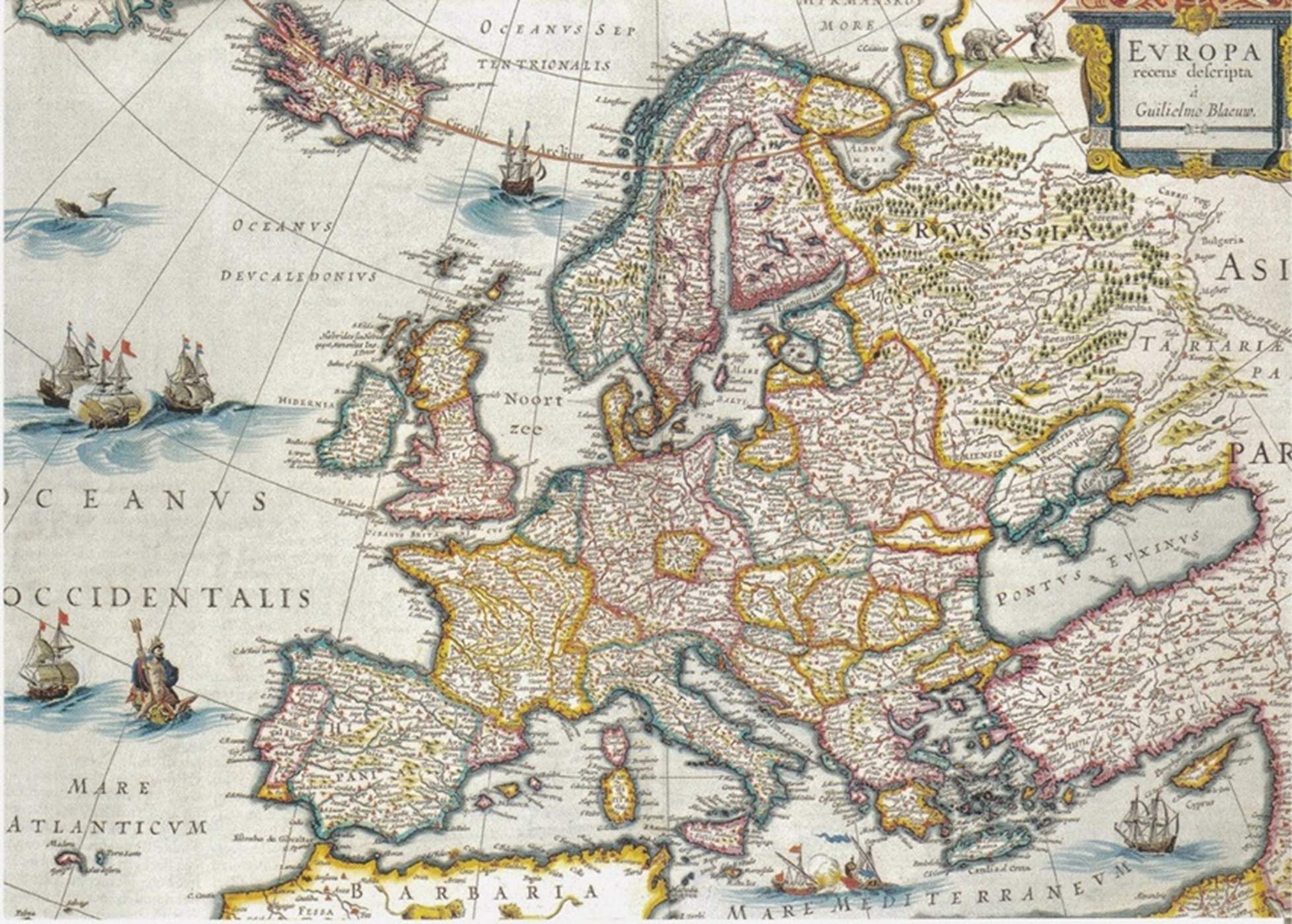 Muere Jan Blaeu, el cartógrafo que dibujó las fronteras de la Primera República Catalana