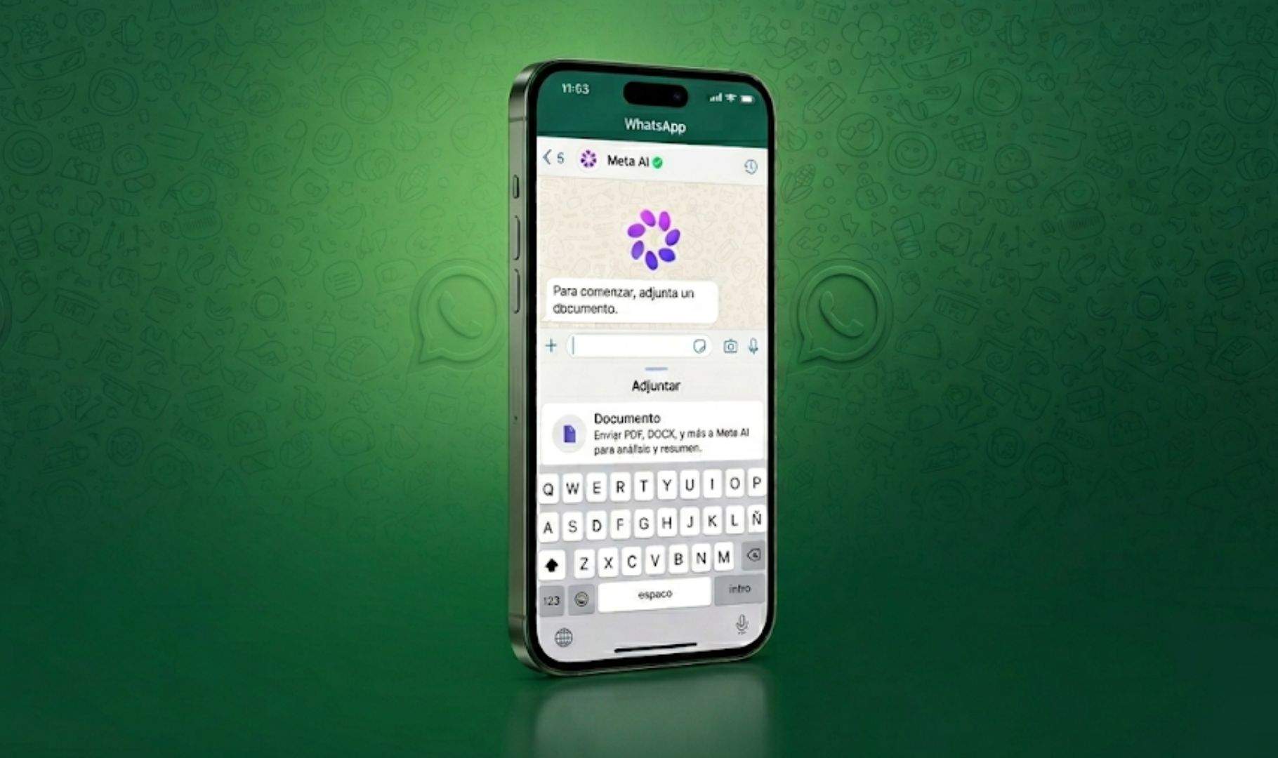 WhatsApp aviat et deixarà compartir documents amb Meta AI per analitzar-los