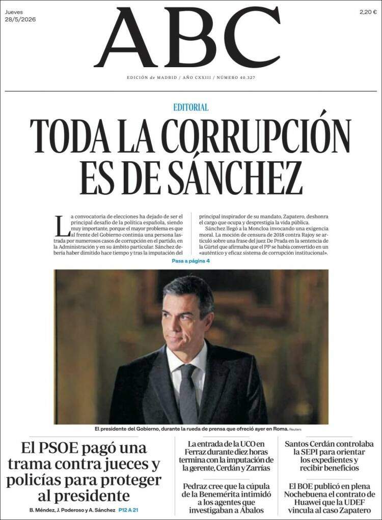 'ABC', 28 de maig de 2026