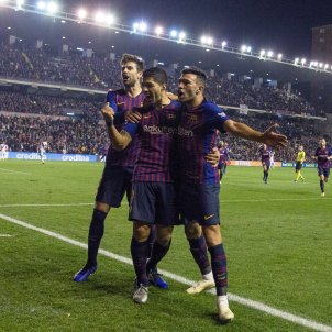 Luis Suárez Munir Piqué Rayo Barça EFE Luis Suárez Munir Piqué Rayo Barça EFE