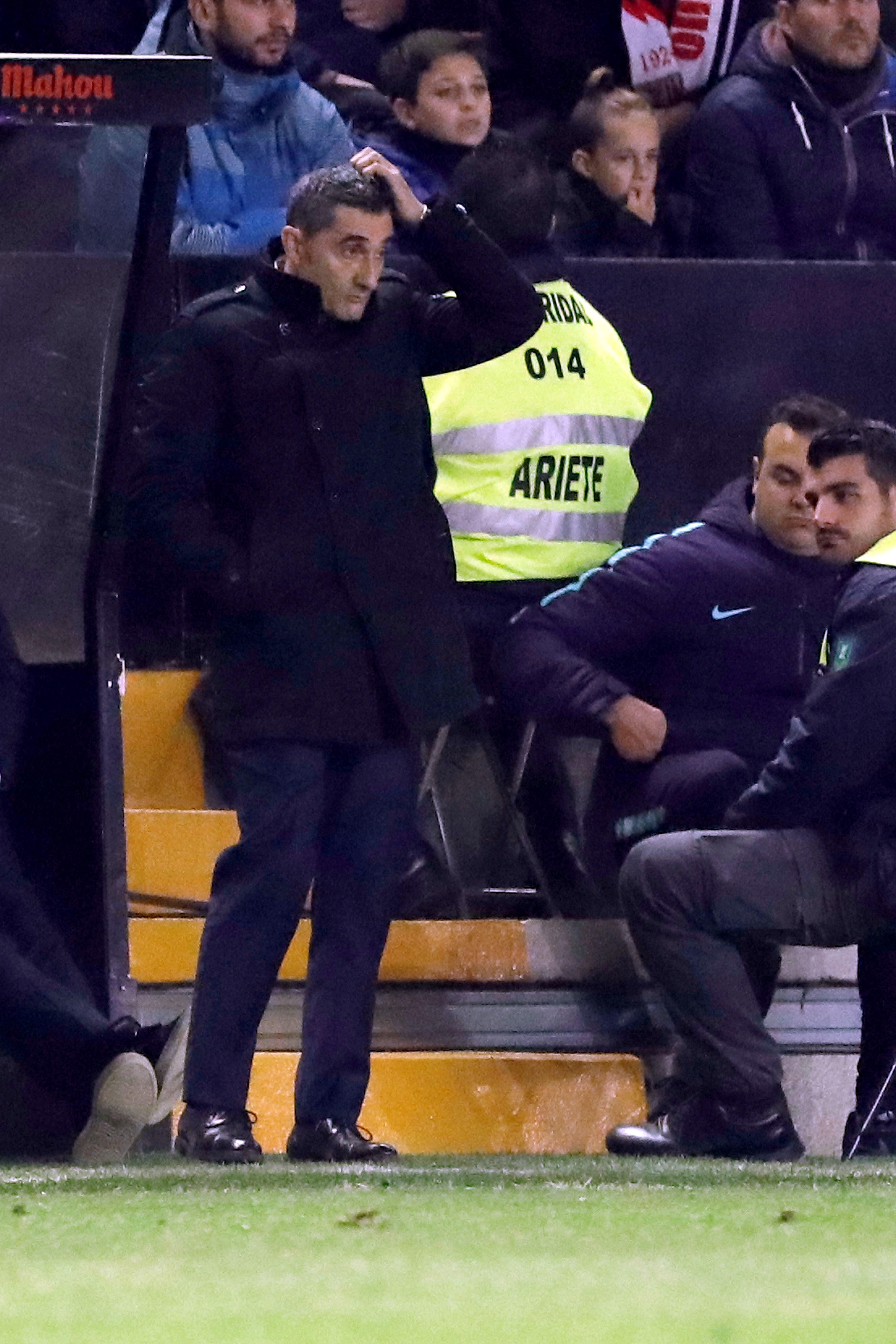 Valverde: "Ha aparegut el fantasma de Butarque"