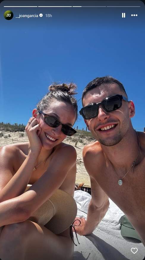 Joan Garcia de vacances / Instagram Joan Garcia de vacances / Instagram