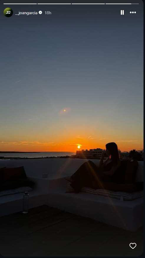 Joan Garcia de vacances / Instagram Joan Garcia de vacances / Instagram