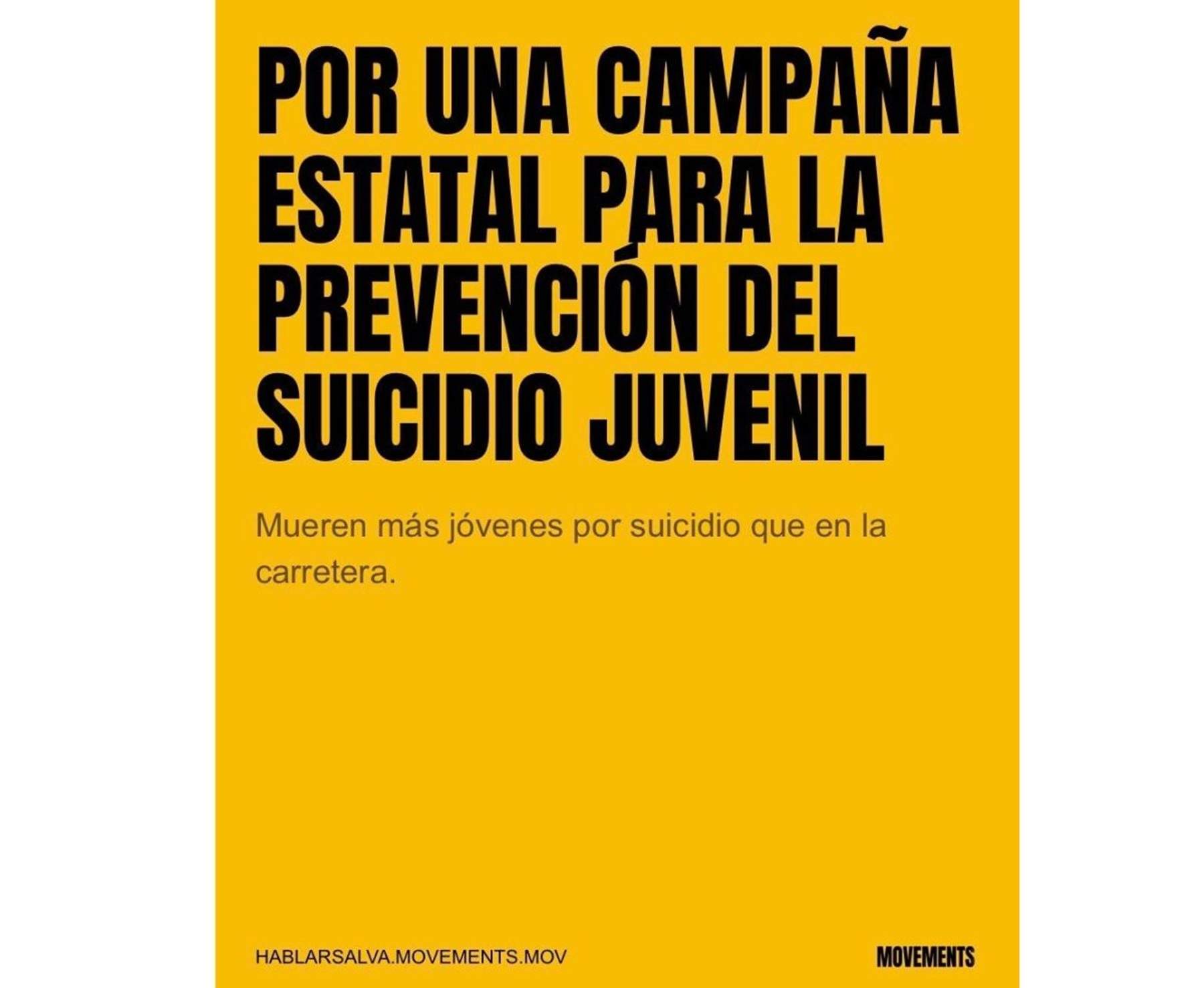 ‘Parlar salva’: una mare exigeix la primera campanya estatal contra el suïcidi juvenil